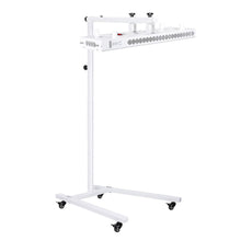 Load image into Gallery viewer, Horizontal Rack for Massage Tables and Physical Therapy Beds - Rouge
